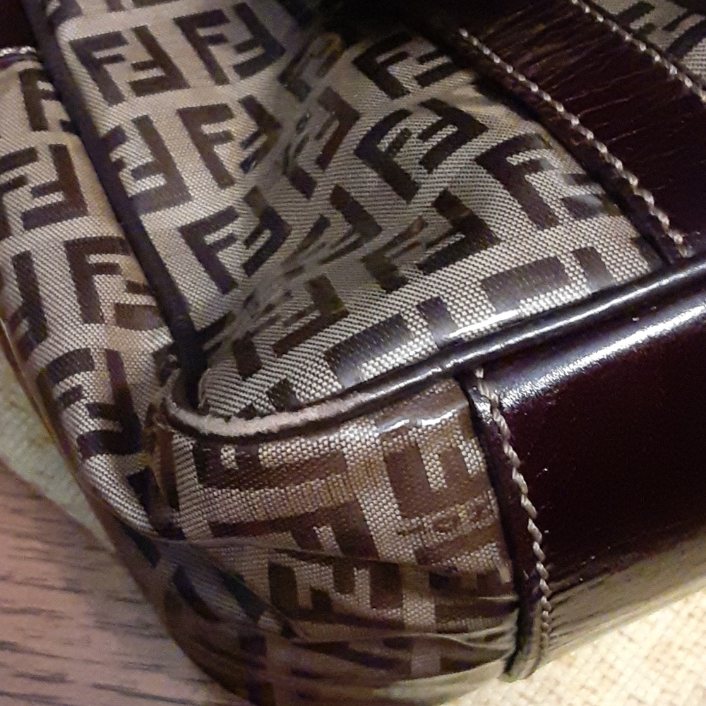 Authentic FENDI PVC Hand Bag - Picture 15 of 16